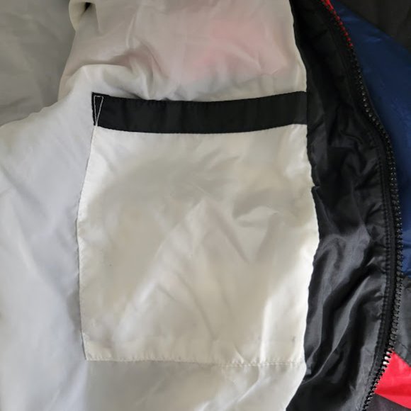 Vintage New England Patriots Pro Player Jacket Coat Windbreaker Size Large RARE - Picture 8 of 11